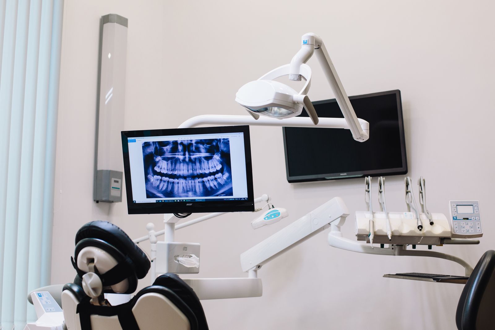 Entorno dental de referencia, fotografía de stock
